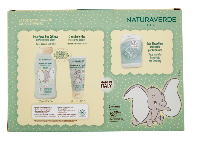 NATURAVERDE BABY BIO Shampoo Creme Kniepads Disney Baby