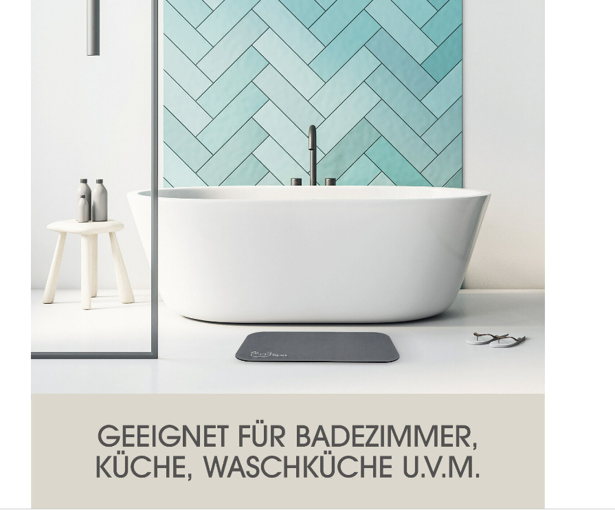 EASYmaxx- Extra saugfähige Badematte rutschfest