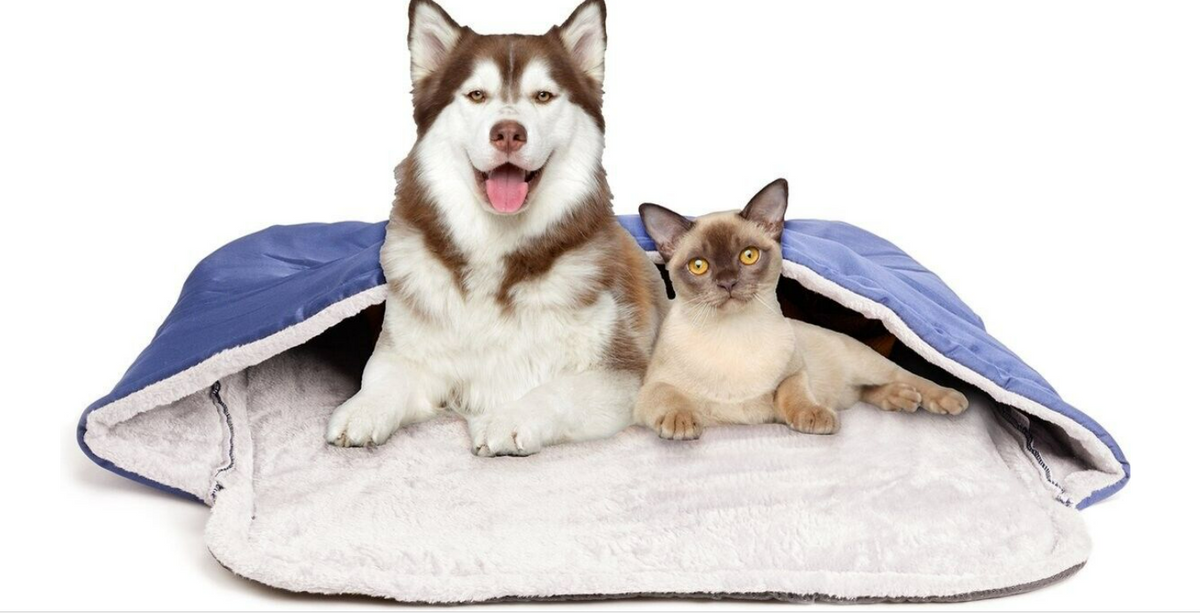 Navaris Haustierschlafsack Hund Katze
