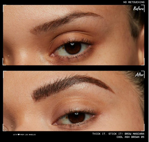NYX Professional Makeup Augenbrauen-Mascara - Cool Ash Brown