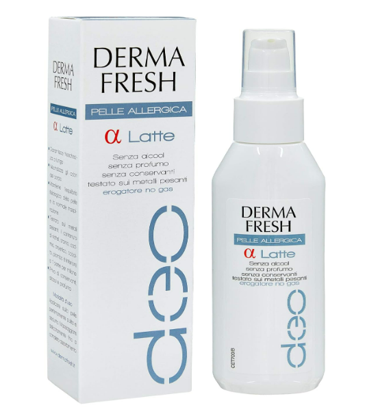 Body Spray Deodorant Milk For Allergic Skins 100 ml