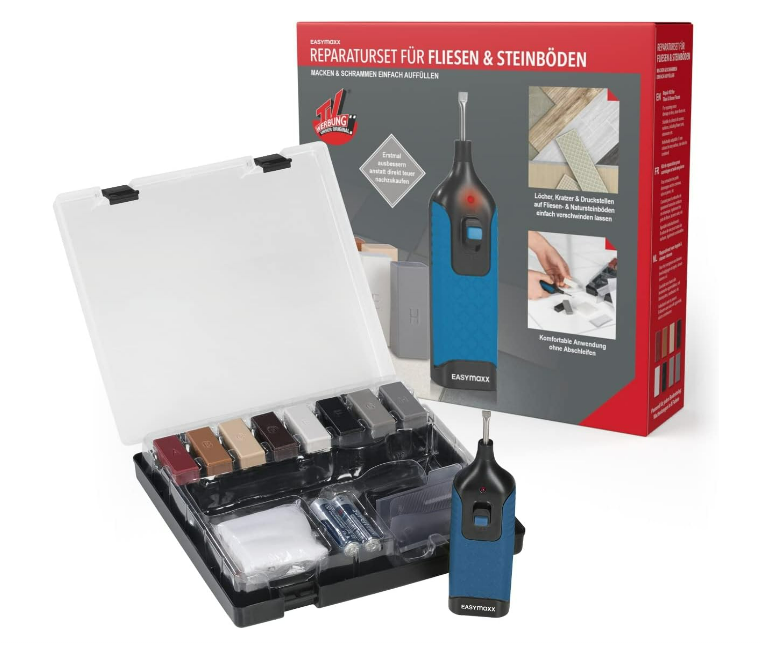 EASYmaxx Reparatur-Set Fliesen & Steinböden 16tlg.