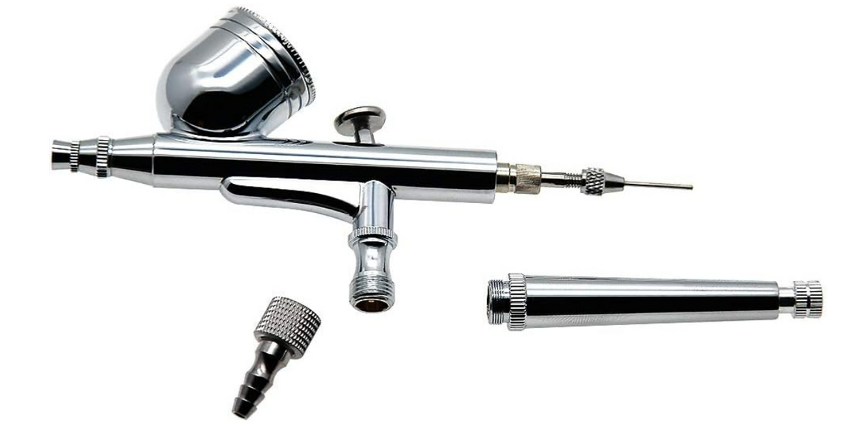 Air Paint Spritzpistole Kit Set Professionelles Airbrush System "b