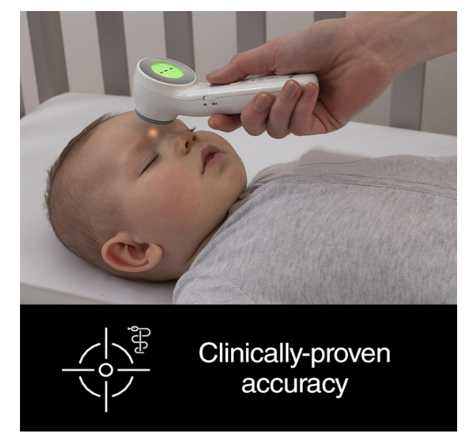 Braun Healthcare BNT400EE No Touch + Touch Thermometer mit Altersgenauigkeit