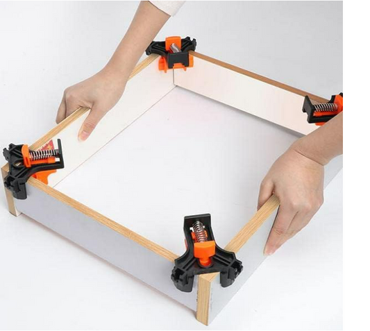 4 Stück Holzklemmen Winkel 90 Grad